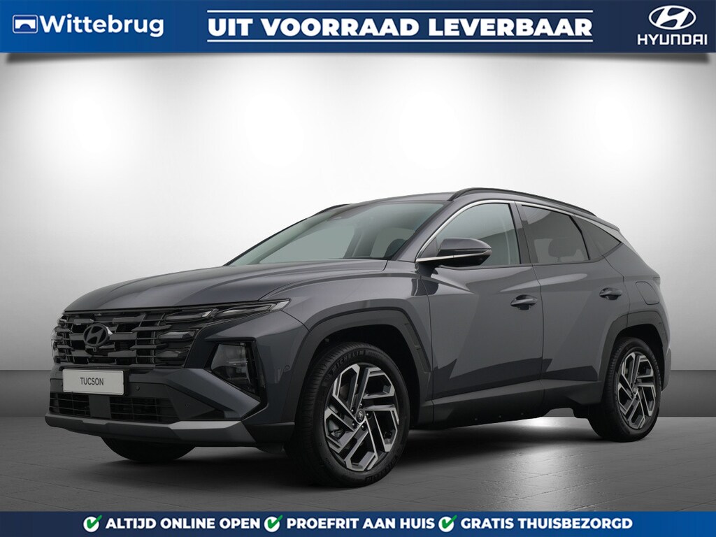 Hyundai Tucson 1.6 T-GDI PHEV Premium Plug-In Hybride Automaat met Navigatie, Elektrische stoelverstelling en Stoelverwarming Uit voorraad leverbaar!