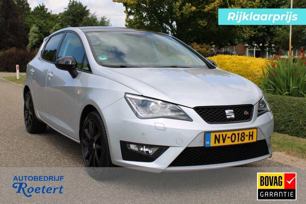 SEAT Ibiza 1.0TSi 140pk FR Connect ECC/Navi/Cruise/PDC/DAB/Camera/Stoelverw./Schuifdak 5-drs