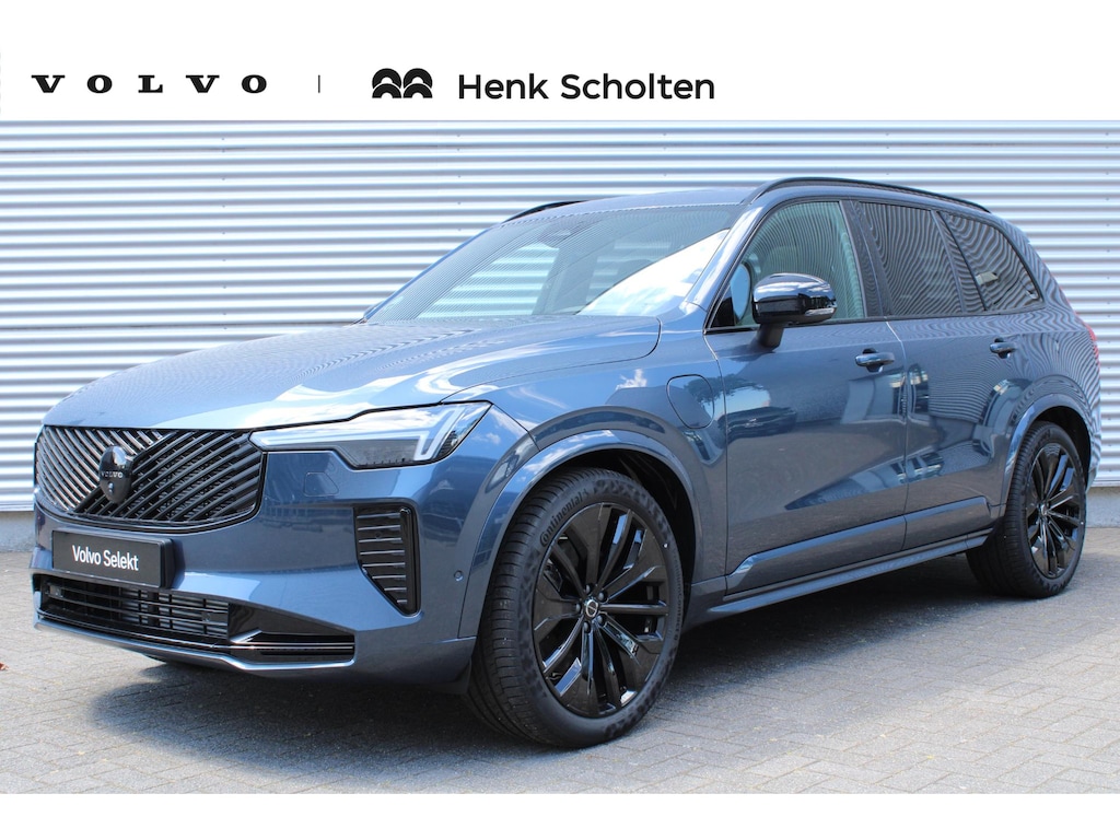 Volvo XC90 2.0 T8 Plug-in hybrid AWD Ultra Black Edition | SOH-waarde 100% |Luchtvering | Panoramisch Schuif-/Kanteldak | Head-up Display | Visual Park Assist incl. 360° Graden Camera | Trekhaak Semi Elektrisch Inklapbaar | Lederen Contourstoelen Met Elektrische Verstelling en Geheugen | 4-Zone Klimaatregeling | Stoelverwarming Voor en Achter | Stuurverwarming | Adaptieve Cruise Control | Pilot Assist | BLIS | Keyless | Harman/Kardon |