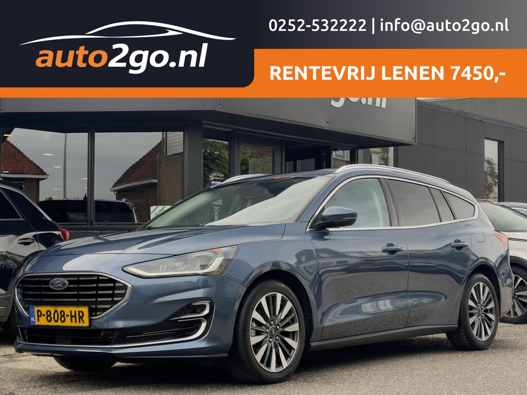 Ford Focus Wagon VIGNALE 1.0 AUT7 ECOBOOST HYBRID TITANIUM LEDER NAVI CAMERA DIGI-DASH APPLE-CARPLAY LED LMV PDC