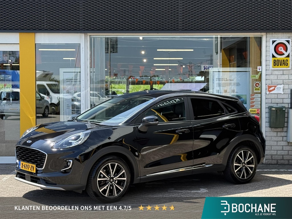 Ford Puma 1.0 EcoBoost Hybrid Titanium | NAP | Winter Pack | Driver Pack | Comfort Pack | LED | DAB | Achteruitrijcamera | Elektrische achterklep |