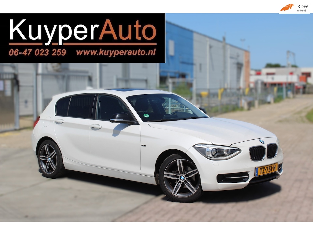 BMW 1-Serie 116i Business Sport AUTOMAAT ELEKTR DAK SENSOREN CLIMA multi media