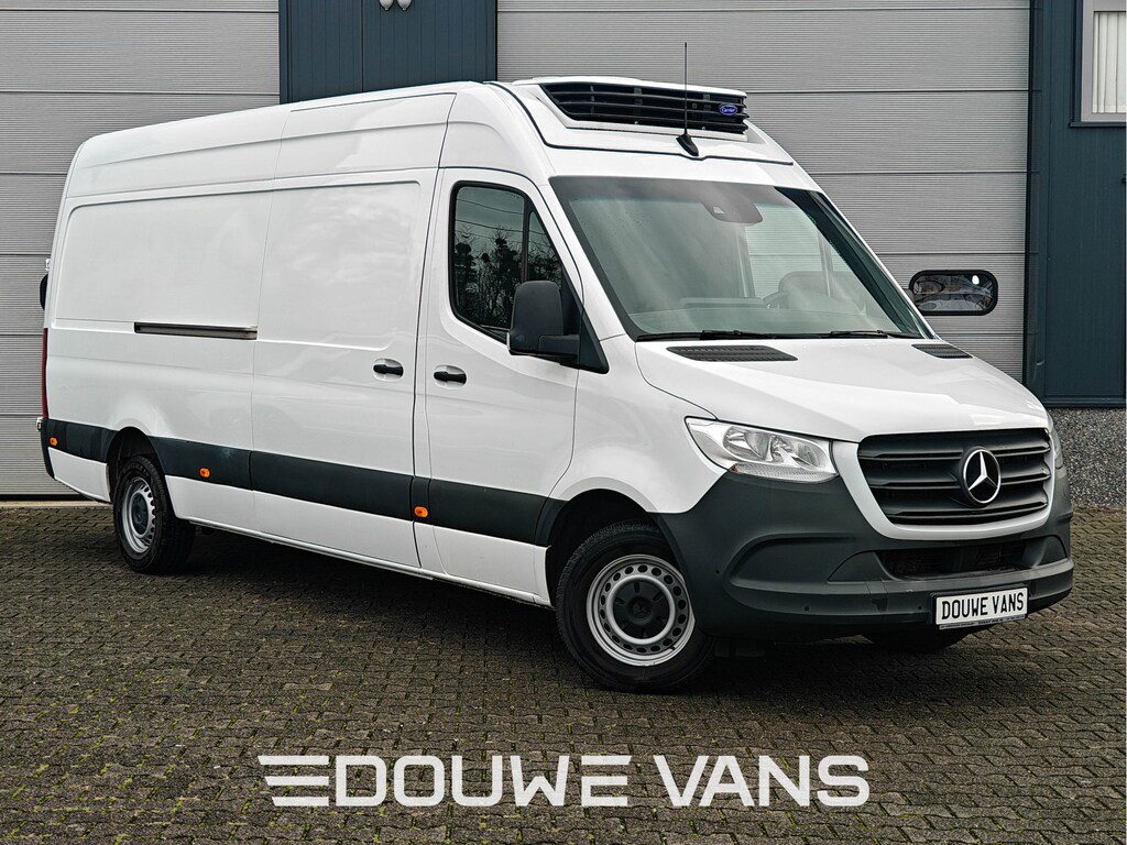 Mercedes-Benz Sprinter L3 H2 317 Vrieswagen Automaat MBUX 10.25 Camera wordt verwacht. Koeling NIEUW 2 jaar Carrier Transicold garantie.