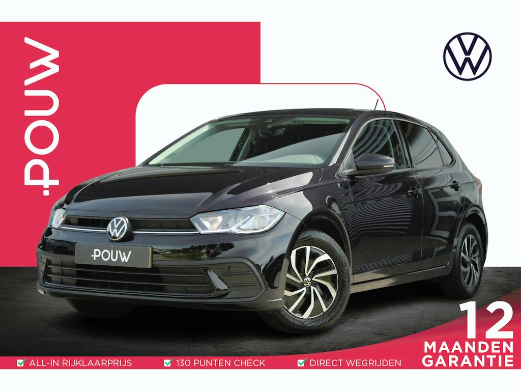 Volkswagen Polo 1.0 TSI 95pk Life Business | Navigatie | Allseason | 35% Getint Glas Achter | Apple CarPlay & Android Auto