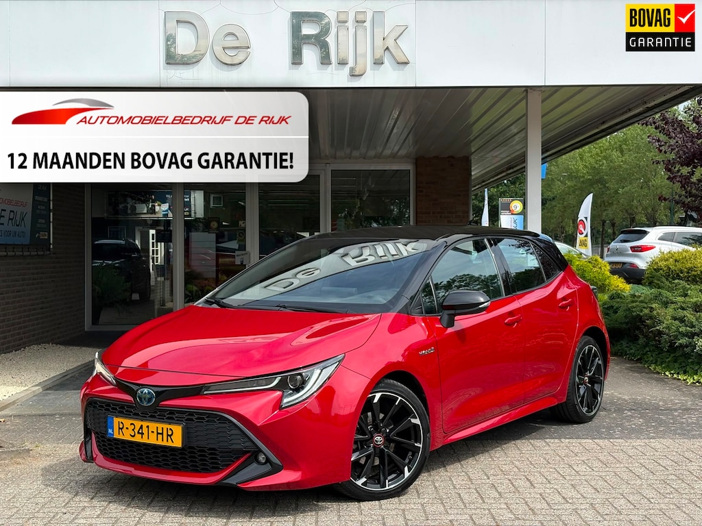 Toyota Corolla 1.8 Hybrid Two-Tone | Carplay/Android, Navi, Camera, Cruise, 18'' LMV, Climate, Licht/Regens. | Dealeronderhouden |