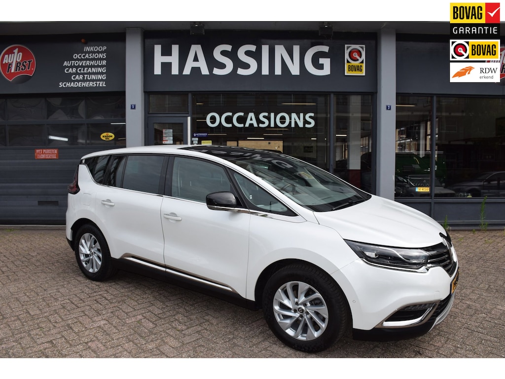 Renault Espace 1.6 TCe Dynamique 7p. Pano, Led, PDC, Radio-CD`, Blue tooth, Navi, Touch screen , Inklapbare spiegels.