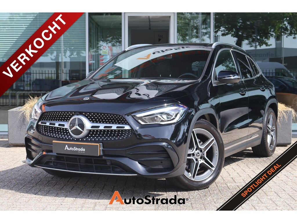 Mercedes-Benz GLA 200 AMG-Line 163pk | Trekhaak | Cruise | Climate | Virtual | Navigatie | Camera | LED | Stoelverwarming