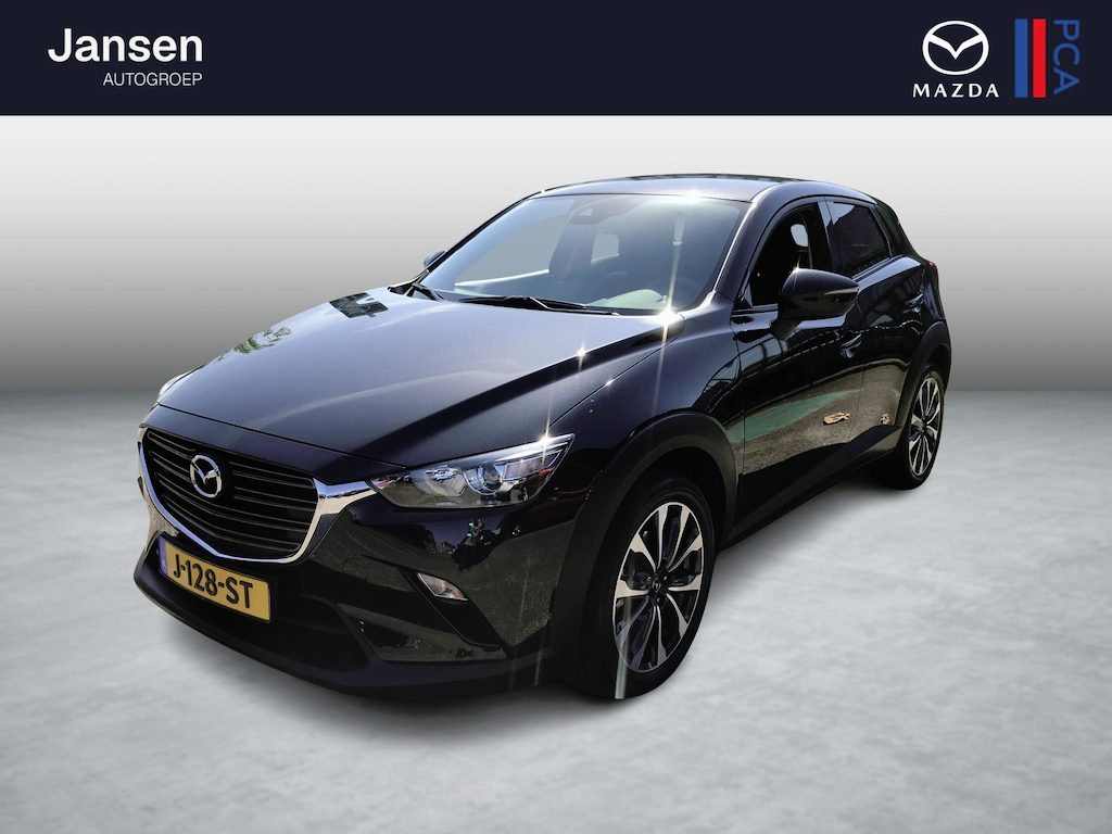 Mazda CX-3 2.0 SkyActiv-G 121 Sportive , 18 inch LMV, Navi, Climate, Stoelverwarming, Cruise, Parkeersensoren, SCBS, Licht/Regensensor, Armsteun