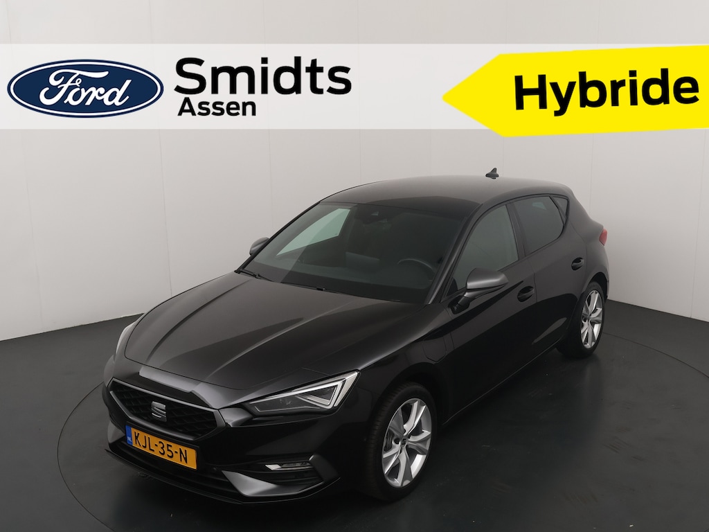 SEAT Leon 1.5 TSI e-Hybrid 204 pk FR Business PHEV | Stoel- en stuurwiel verwarming | Adapt. Cruise | Camera | 1/2 leer | Fabrieksgarantie t/m 05-2028 |