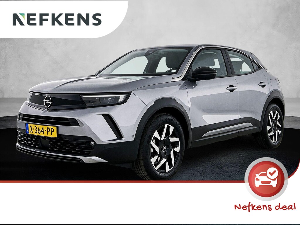 Opel Mokka 1.2 100pk GS | Trekhaak | Navigatie | Climate Control | Adaptieve Cruise Control | Achteruitrijcamera | parkeersensoren Voor + Achter | Lederen Bekleding | Voorstoelen Verwarmd met Massagefunctie | Lederen Verwarmbaar Stuurwiel LED lampen | Dodehoek Detectie | Lichtmetalen Velgen 18" | Apple Carplay/Android Auto |