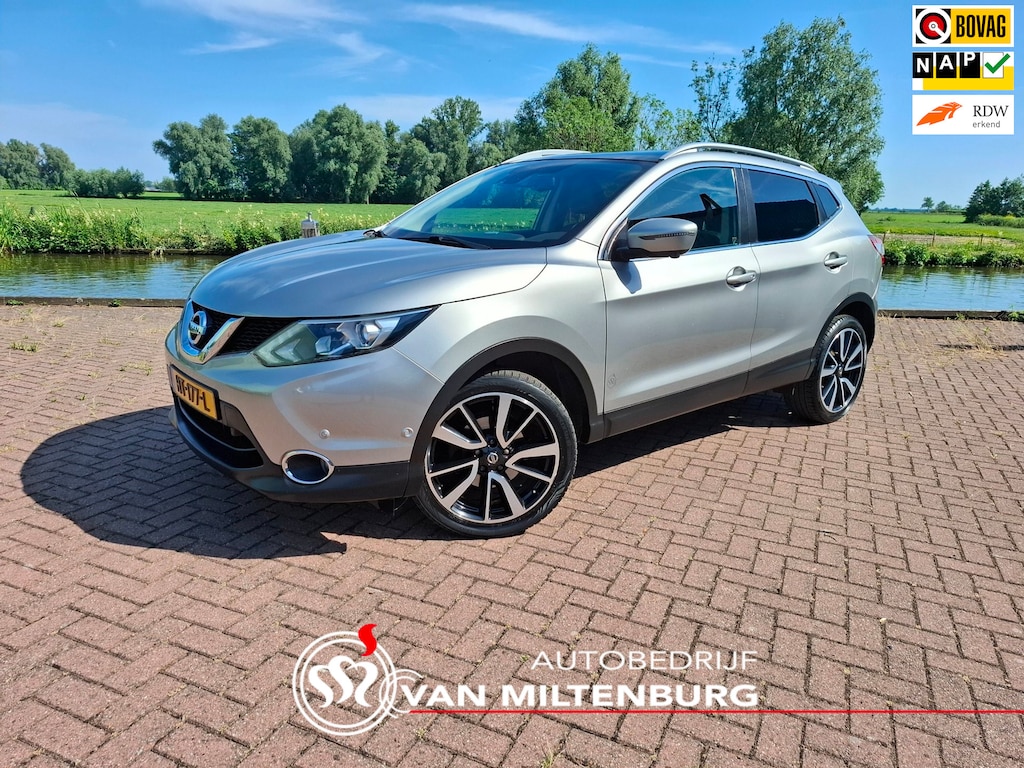 Nissan Qashqai 1.2 Tekna 19" Clima Panodak Cruise 360° Camera Trekhaak
