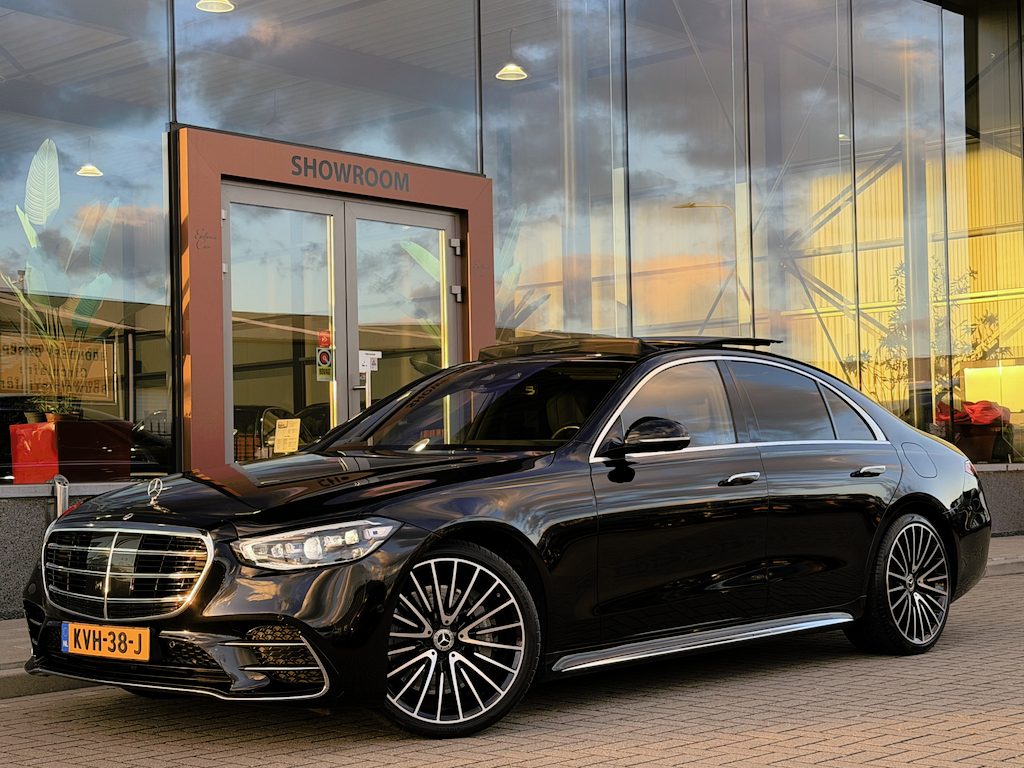 Mercedes-Benz S-klasse 580 e 4MATIC AMG | Burmester | Pano | Leder | 360 | Stoelverwarming / Verkoeling | Achterasbesturing | Apple Carplay |