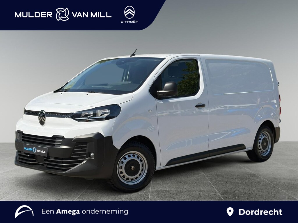 Citroën E-Jumpy L2 75 kWh 136pk | ACTIE | 8 jaar garantie | 0% financial lease | Houten afwerking laadruimte | NAVI | Multimedia | Apple Carplay | Android Auto | Achteruitrijcamera | Parkeersensoren voor en achter | Dode hoek detectie | Digitale cockpit | Stuurwielbediening | Mistlampen | Licht- en regensensor | Automatic light | Tussenwand comfort met raam | Bestuurdersstoel comfort | Bank voorpassagiers | Reservewiel | van €47.380 voor €35.350 ex. BTW rijklaar