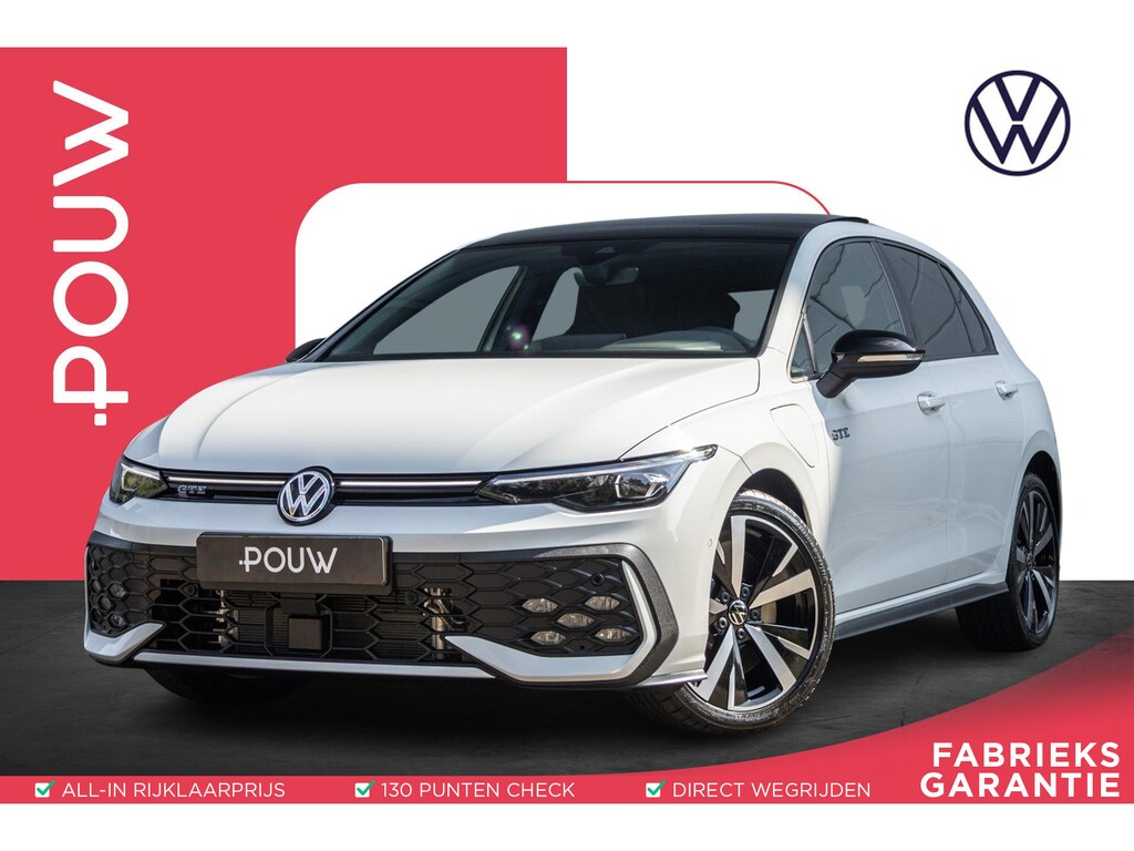 Volkswagen Golf GTE 1.5 eHybrid 272pk | 100% | Panoramadak | Trekhaak | Blackstyle | Matrix LED