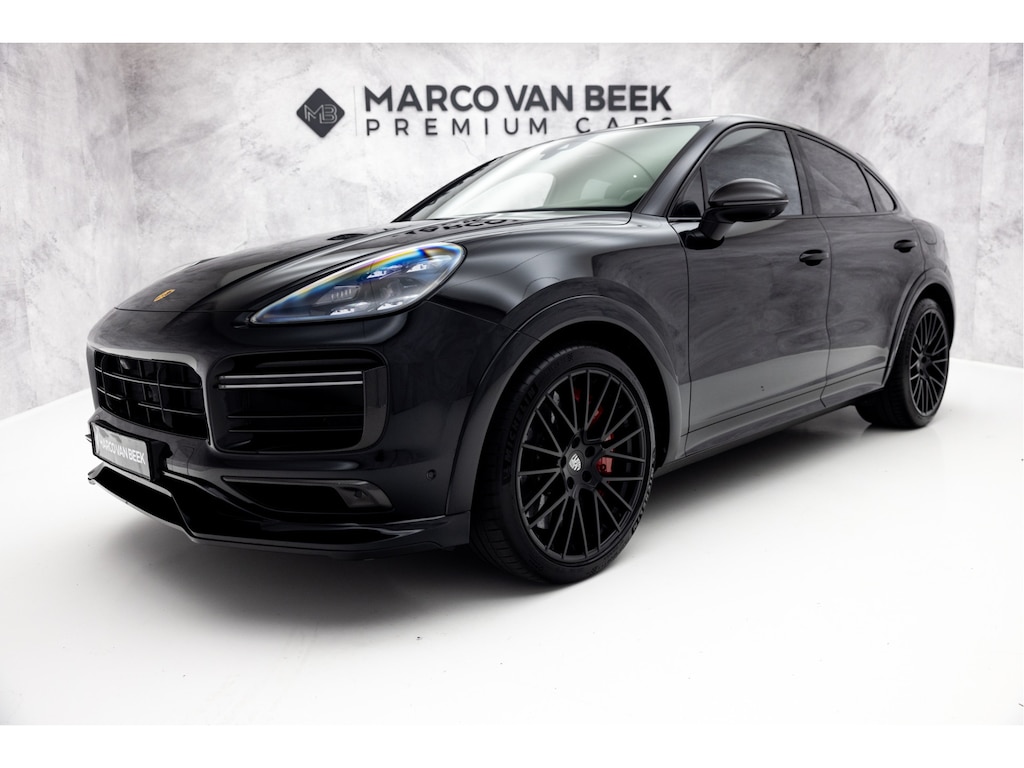 Porsche Cayenne Coupé 4.0 Turbo S E-Hybrid | SportDesign Carbon | Pano | Achterassturing | Burmester