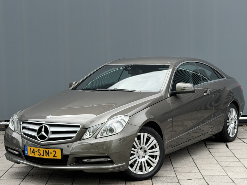 Mercedes-Benz E-klasse Coupé BWJ 2011 | 200CGI 184PK Avantgarde AUTOMAAT | CLIMA | NAVI | CRUISE | PDC 2X | SPORSTOELEN | LEDER/STOF