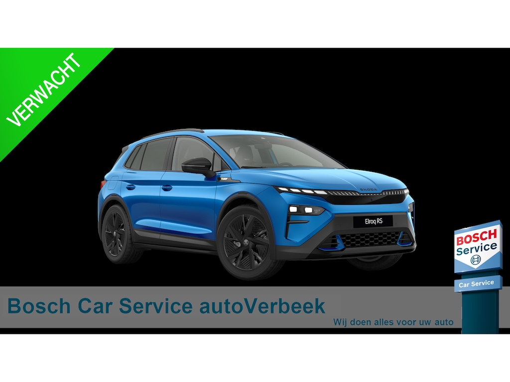 Skoda Elroq 85X RS 340pk 4x4 | Trekhaak | Warmtepomp | DCC | 20" RS LMV | Winterpakket | Nw.Prijs € 60.030,-