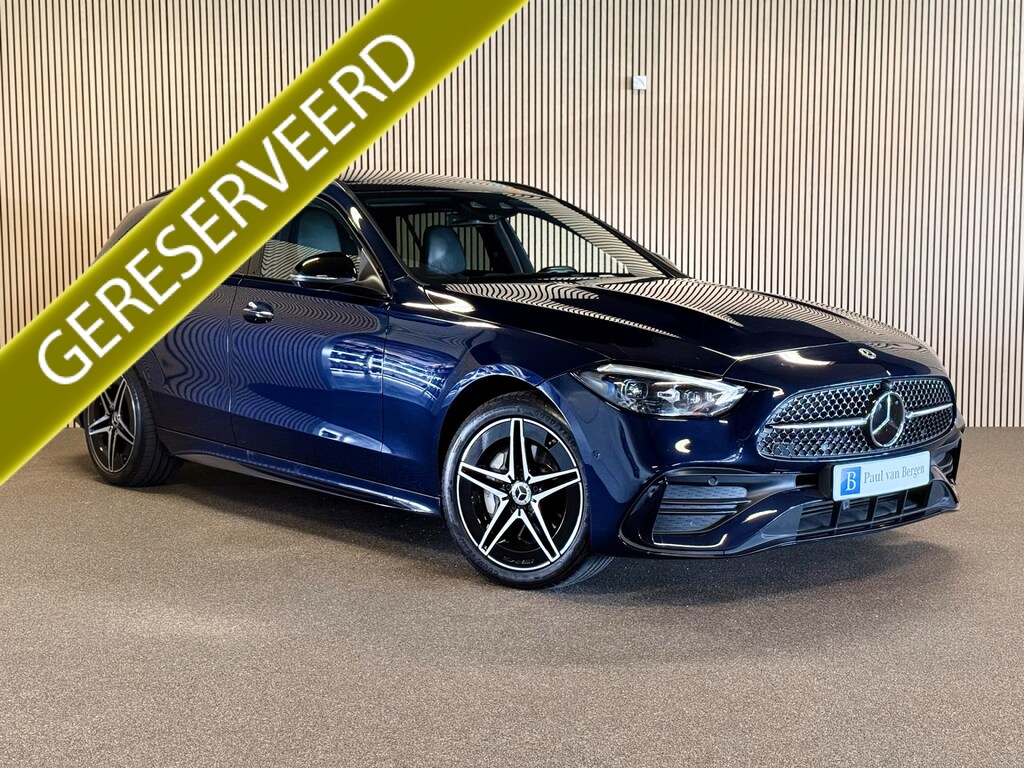 Mercedes-Benz C-klasse Estate 300e AMG STYLING-SOH 97%-PANORAMA-HEAD UP-360 CAMERA-NIGHT-COMPLEET
