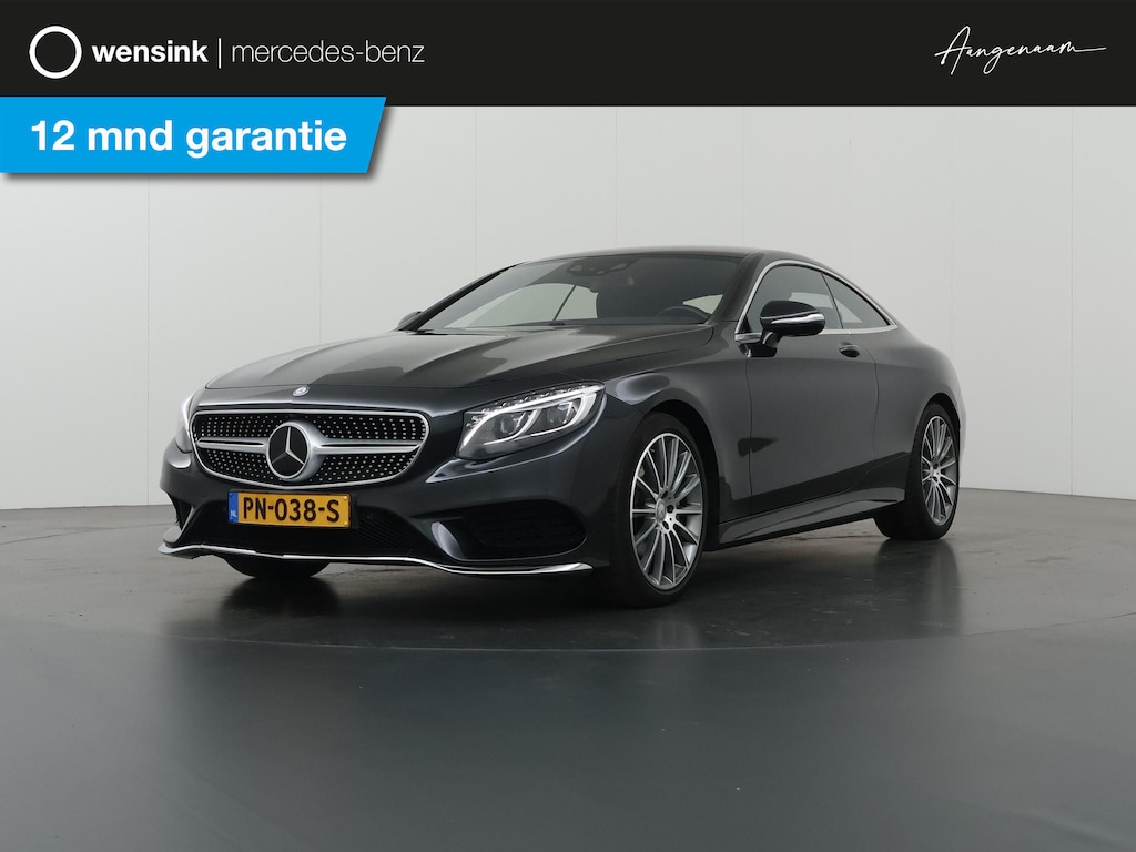 Mercedes-Benz S-klasse Coupé 400 4Matic | AMG | Panoramaschuifdak met MAGIC SKY CONTROL | Nappa leder | 20" lichtmetalen velgen | Burmester | Memory | Keyless | Distronic |
