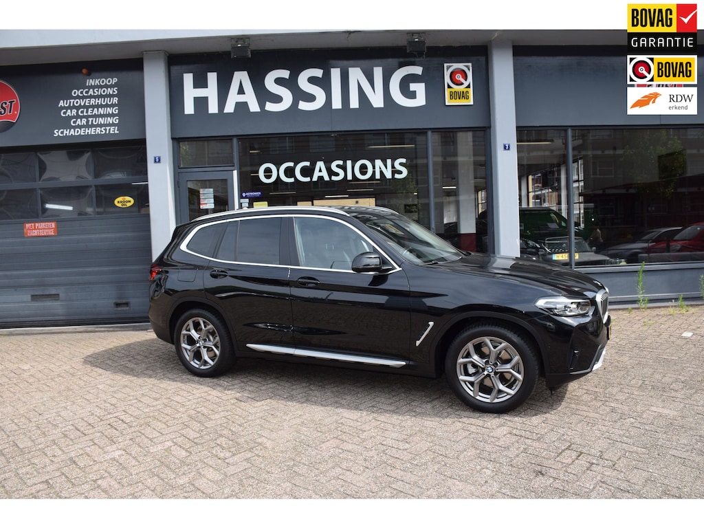 BMW X3 XDrive20i High Executive, Pano, Led , PDC, Full Ledere. sp. stoelen, Adaptive cruise contr. Keyles go, inklapbare spiegels,