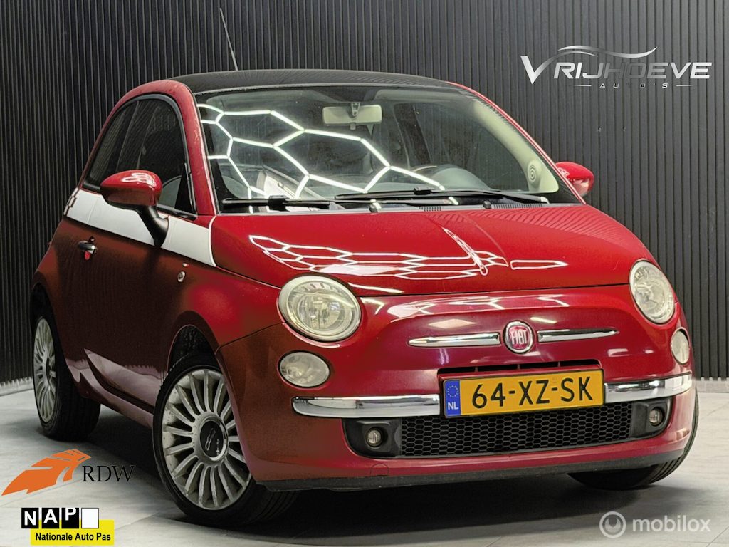 Fiat 500 1.4-16V Lounge|APK|NAP|AIRCO|ELEKPAKKET