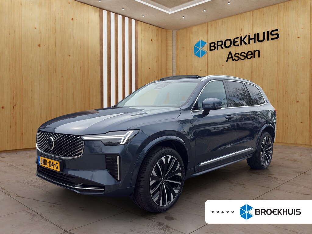 Volvo XC90 2.0 T8 Plug-in hybrid AWD Ultra Bright | 360 Camera | Luchtvering | 21 inch LM | Panorama Dak | Premium Audio | Stoel + Stuur Verwarming |
