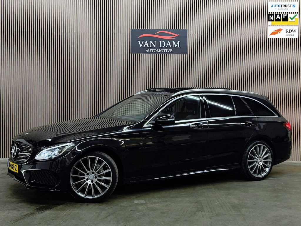 Mercedes-Benz C-klasse Estate 200 AMG 2016 NAP PANO LEDER CAMERA