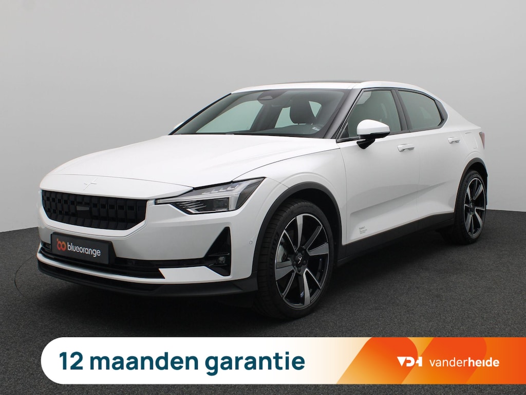 Polestar 2 Standard Range Single Motor 63kWh 224PK Aut. SOH 91,29%, Panoramadak, Trekhaak, 20" LM Velgen, Memorystoel, Adaptieve Cruise Control, Side Assist, 360gr. Camera