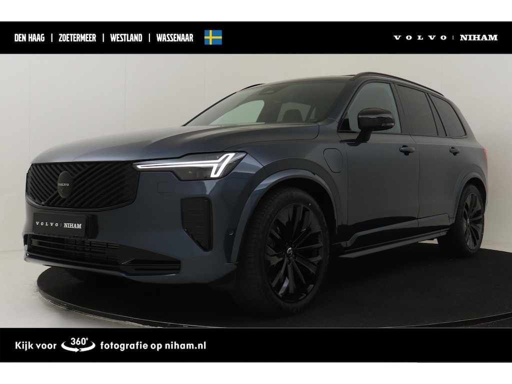 Volvo XC90 II T8 PLUG-IN HYBRID AWD PLUS BLACK EDITION -PANO.DAK|BOWERS&WILKINS|LUCHTVERING|360°CAM|HEAD-UP DISP.|PRIVACY.GLAS|TREKHAAK|SPORTSTOELEN|21"