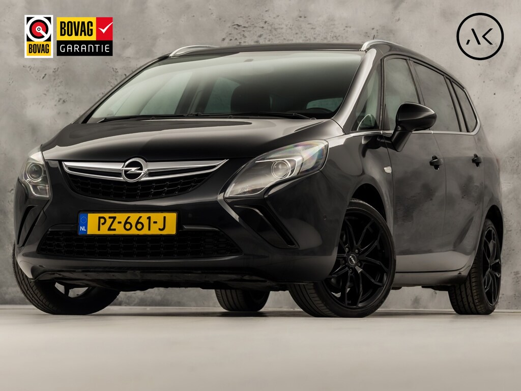 Opel Zafira Tourer 1.4 Sport 7 Persoons (AIRCO, GETINT GLAS, TREKHAAK, SPORTSTOELEN, LM VELGEN, PARKEERSENSOREN, CRUISE, NIEUWE APK, NIEUWSTAAT)