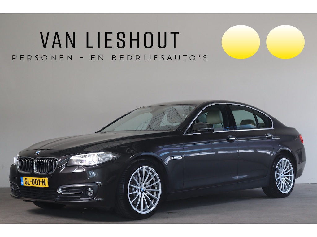 BMW 5-Serie 520i Executive - NL- Auto!! Mem. seats I Climate I Park sens V+A