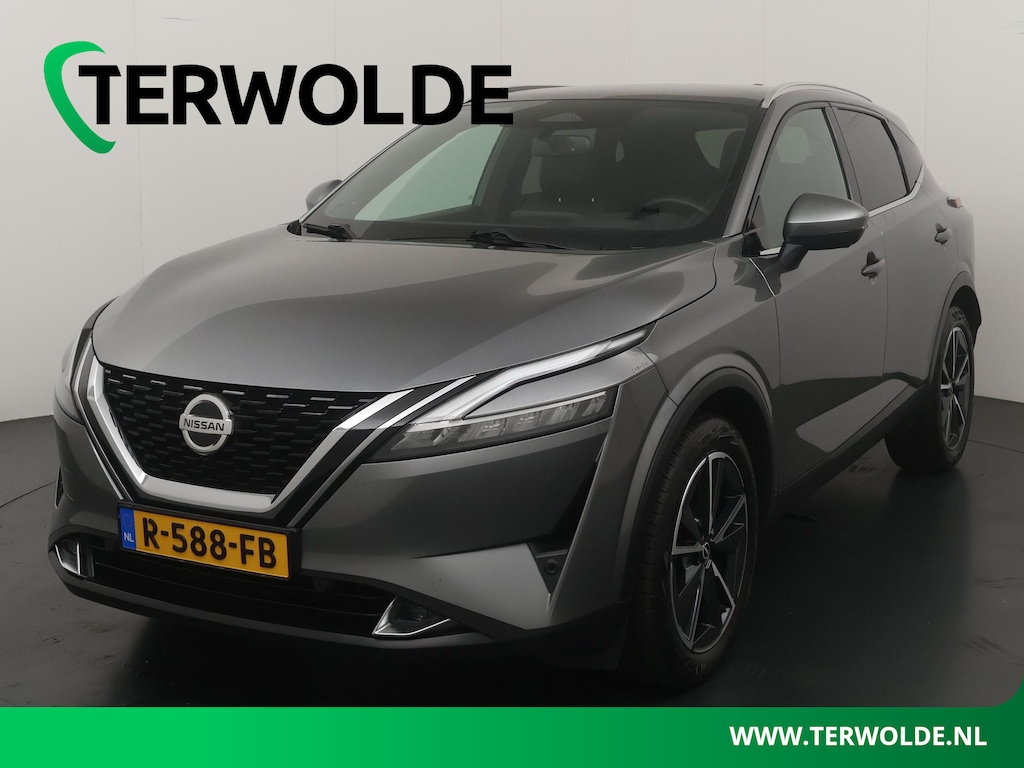 Nissan Qashqai 1.3 MHEV Xtronic Business Executive | AUTOMAAT | Lederen Bekl. | Panoramadak |