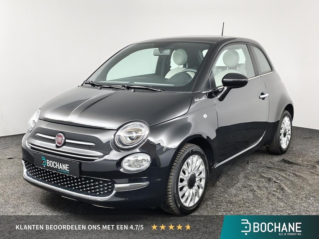 Fiat 500 1.0 Hybrid Dolcevita | Panoramadak | Climate control | Parkeersensor | Navigatie | AppleCarplay AndroidAuto |
