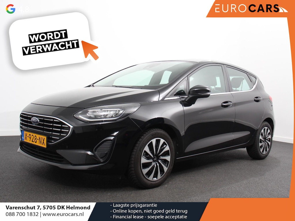Ford Fiesta 1.0 125pk Titanium Navigatie Climate control Led Parkeer sensoren Lichtmetalen velgen Cruise Control Stoelverwarming Bluetooth