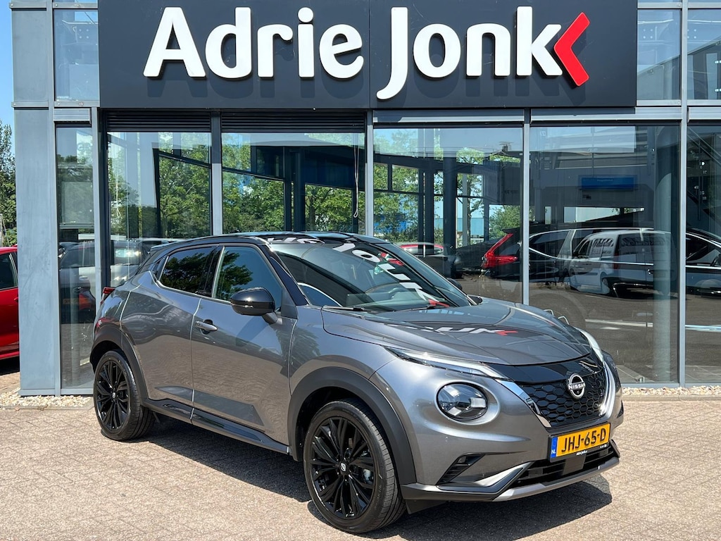 Nissan Juke 1.6 Hybrid N-Sport | AUTOMAAT | NED AUTO | 1E EIGENAAR | ACC | 360 CAMERA | STOEL + STUUR VERWARMING | NAVIGATIE | APPLE & ANDROID AUTO |
