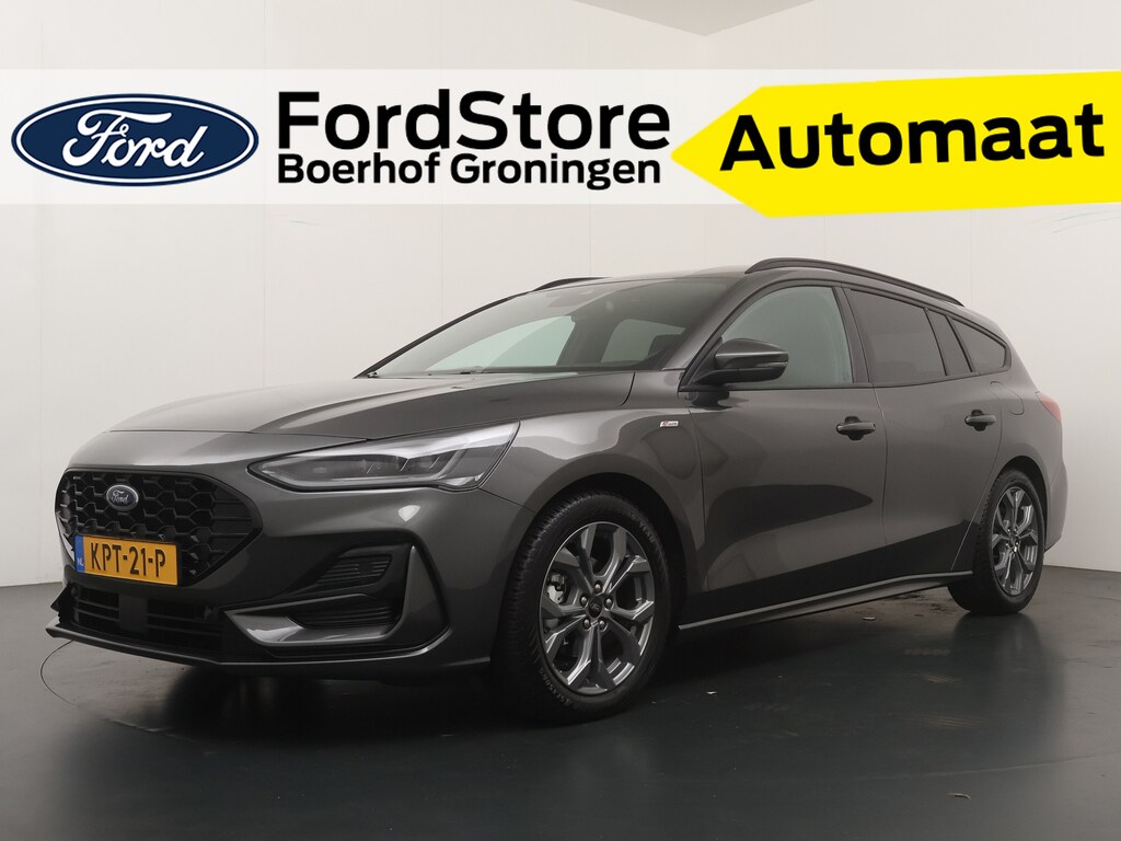 Ford Focus Wagon EcoBoost Hybrid 155pk ST Line X | AUTOMAAT | Matrix LED | Adapt. Cruise | AGR Stoel | Elektrische Achterklep | Winter Pack | SYNC 4 |