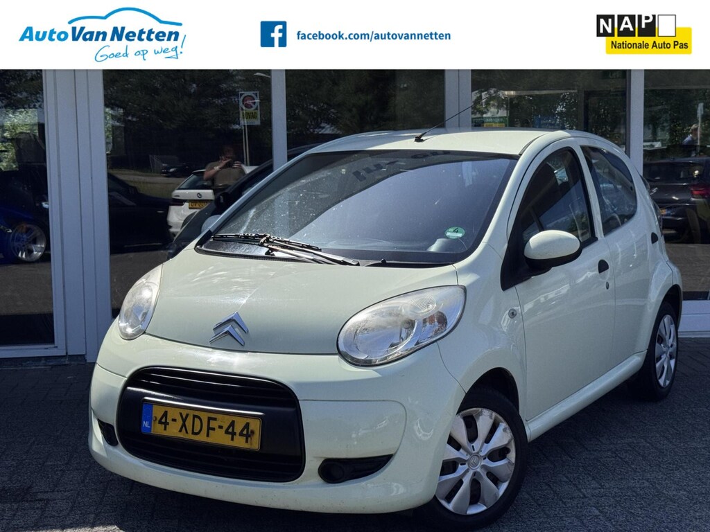 Citroën C1 1.0-12V Ambiance, 5 deurs, Stuurbekrachtiging, Radio/cd, Nieuwe APK!