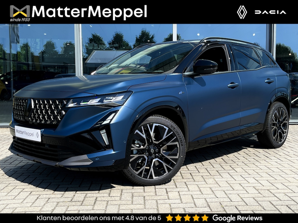 Renault Austral 1.2 Full Hybrid 200 Esprit Alpine Pack Light & Sound | Pack Privilege | Pack Extended Grip | Matrix LED | Stoel+Stuur+Voorruitverwarming | Harman Kardon | Solarbay Pano | HeadUp | 360° Camera | All Seasons | ALLE OPTIES
