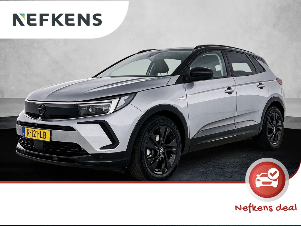 Opel Grandland 1.2 130pk GS Line | Navigatie | Elektrische Klep | Adaptieve Cruise Control | 360 Camera |Stoel-/Stuurverwarming | Navigatie | Climate Control | 18"LMV | Dodehoekdetectie |