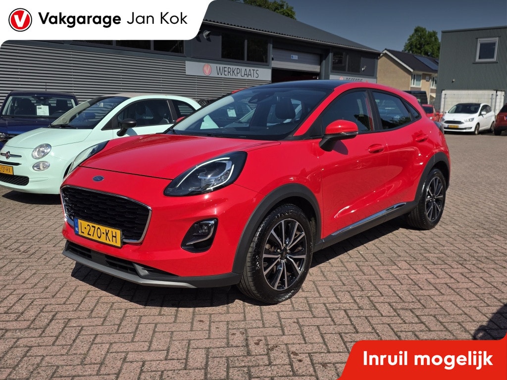 Ford Puma 1.0 EB Hyb. Titanium, panoramadak. B&O.