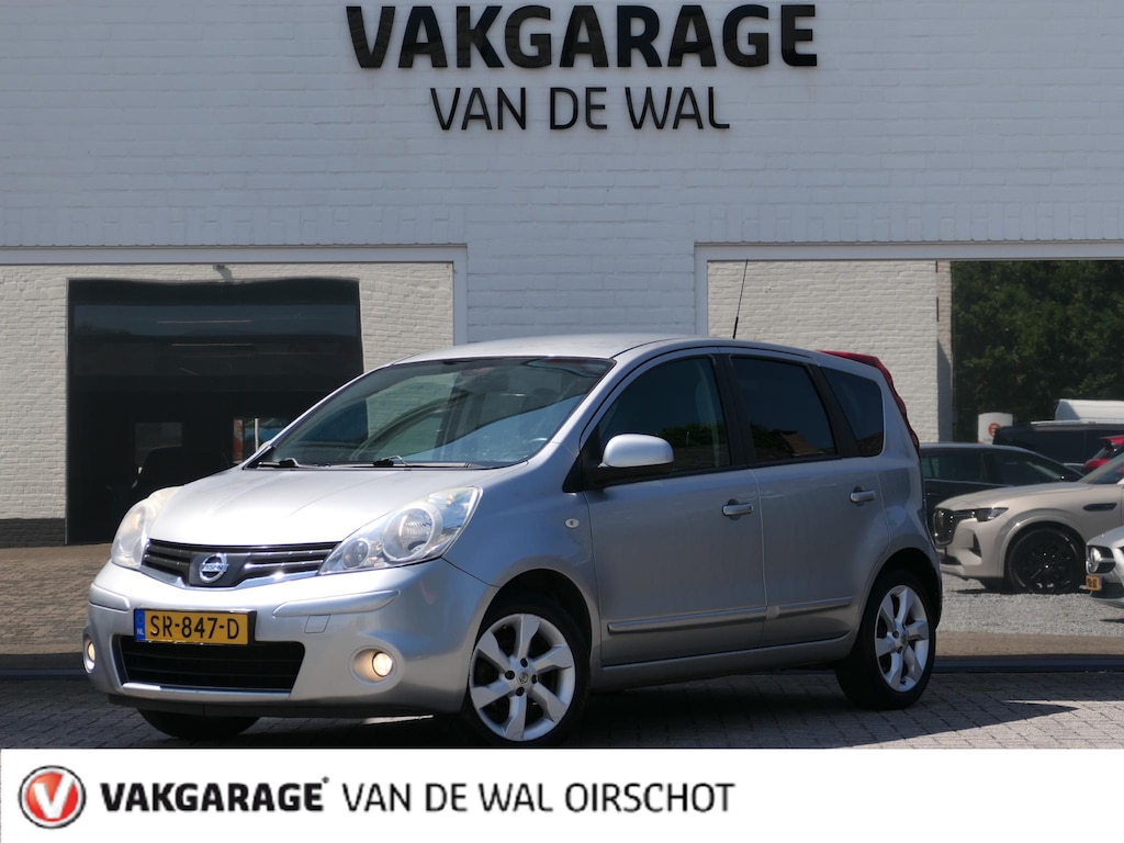 Nissan Note 1.6 Life + | Parkeersensoren | Lichtmetalen velgen | Half leder | Climate Control | Navigatie | Cruise Control | Volledig onderhouden