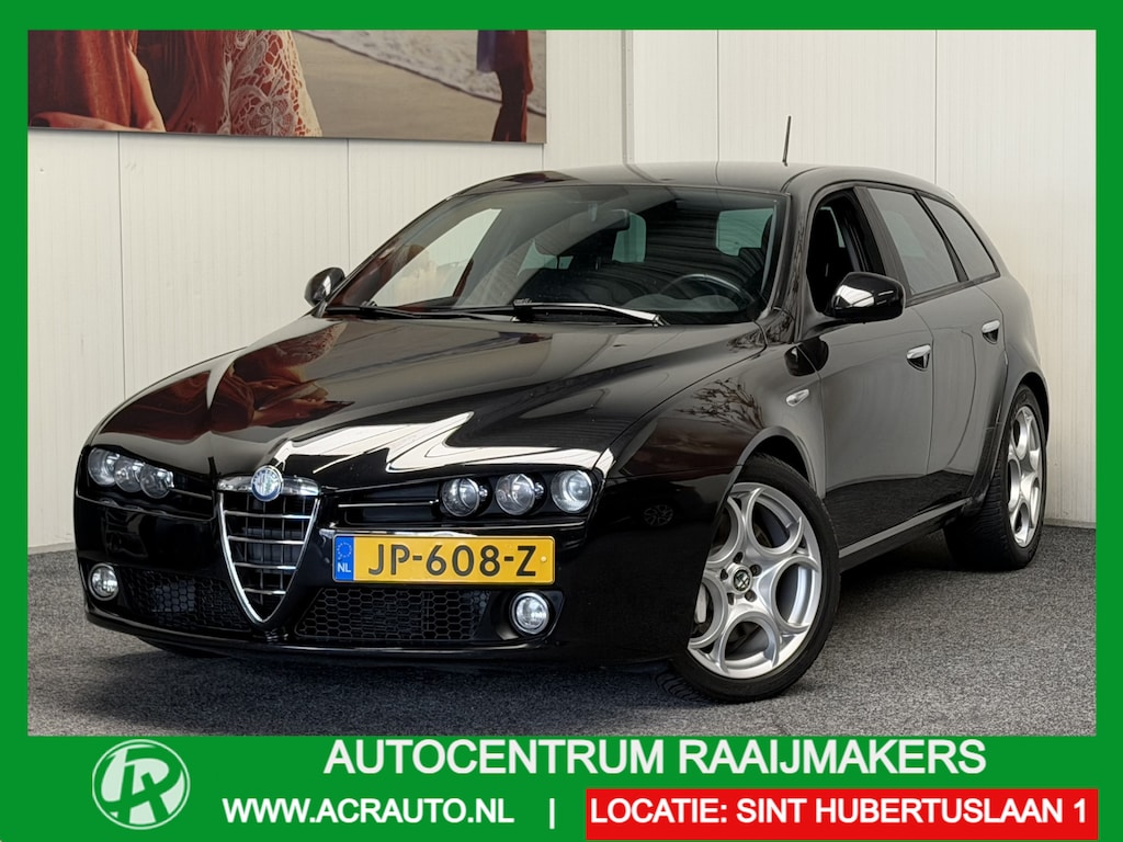 Alfa Romeo 159 SPORTSWAGON 1.7 T DISTINCTIVE CRUISE CONTROL CLIMATE CONTROL APPLE CARPLAY/ANDROID ACHTERUITRIJCAMERA 18"LICHTMETALEN VELGEN PDC ZEER MOOI !!