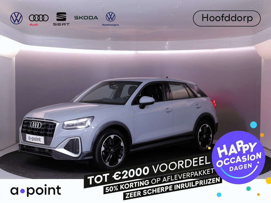 Audi Q2 35 TFSI S Edition 150 pk S-tronic | Navigatie | Trekhaak | Parkeersensoren achter | Matrix LED koplampen | S-Line interieur |