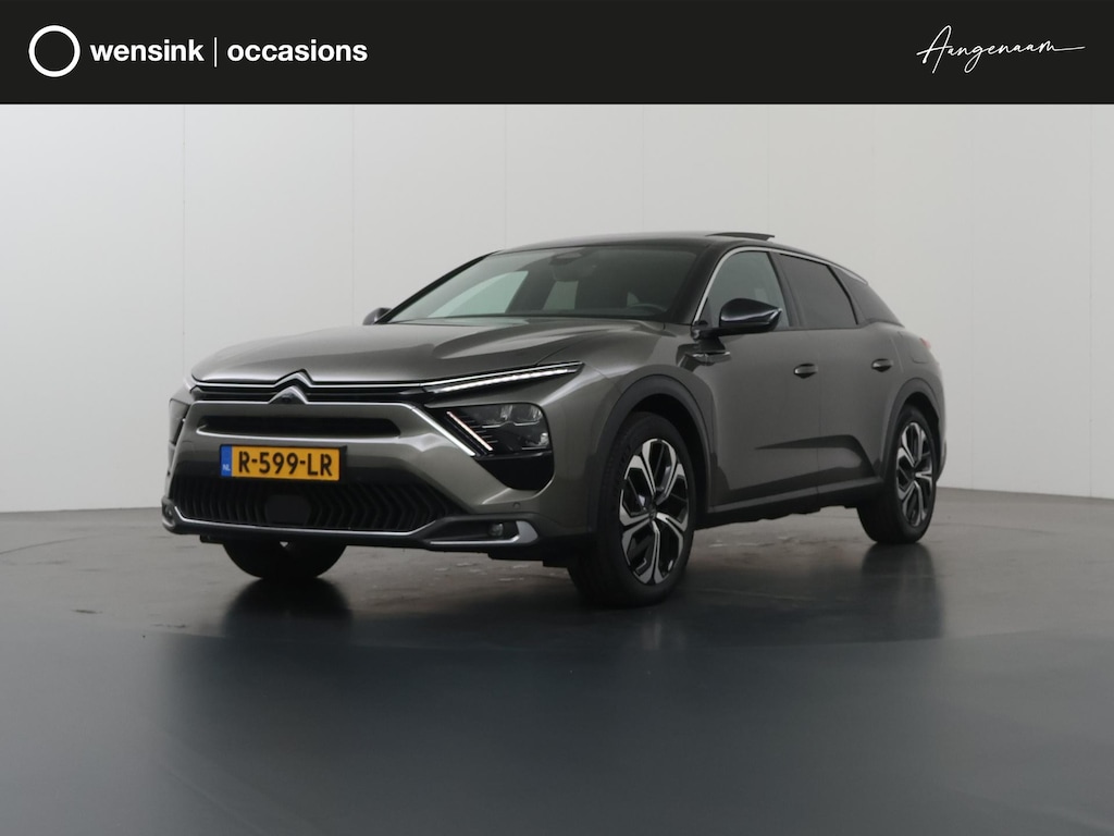 Citroën C5 X 1.6 Plug-in Hybrid 225 Shine | SOH 91,5% | Trekhaak | Panoramadak | 360° Camera | Elek. Stoelen met Geheugen | Cruise Control Adaptief | LED | Apple Carplay/Android Auto | Keyless Entry/Go |