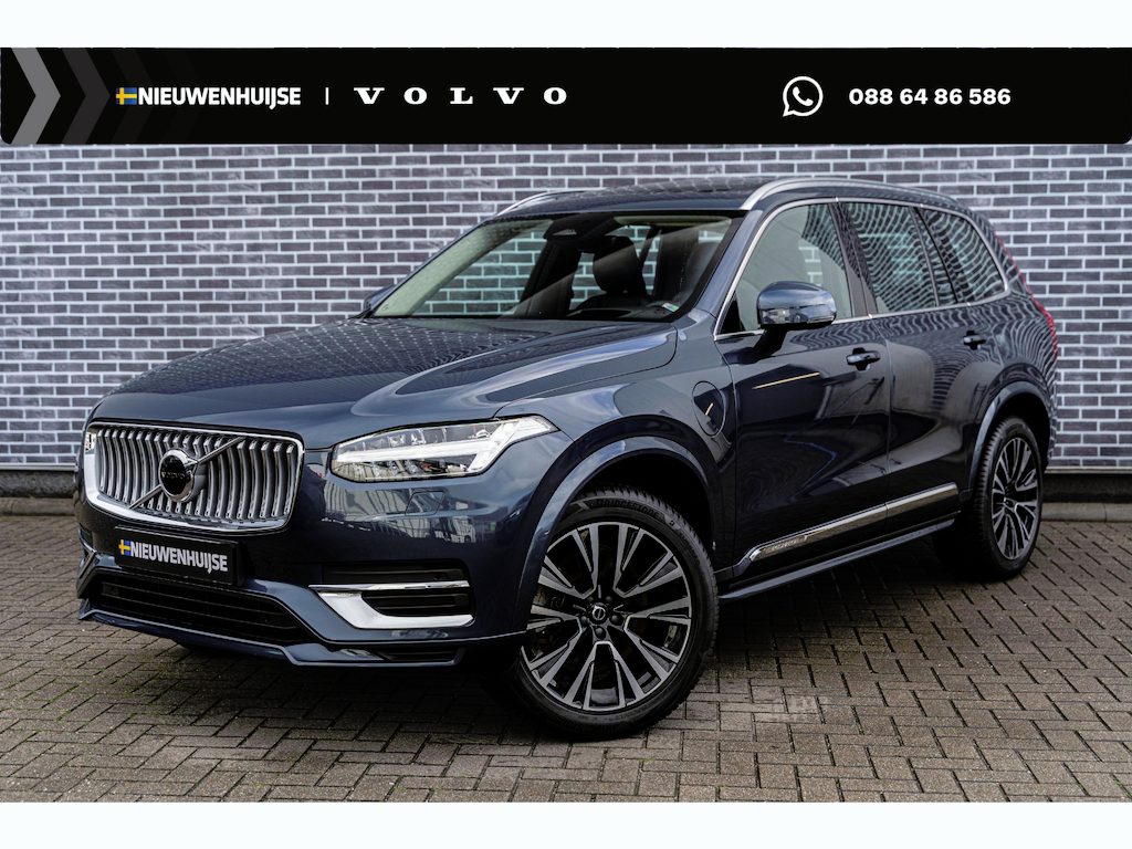 Volvo XC90 2.0 T8 Recharge AWD Ultimate Bright | Long Range | Nappaleder | Stoelventilatie | Stoelmassage | Head-up Display | Panoramadak | Harman Kardon Audio | Achteruitrijcamera | Keyless Entry | Elektrische Achterklep | Stoelverwarming voor en achter | Cruise Control Adaptief | BLIS | Google Navigatie | Apple Carplay | Android Auto