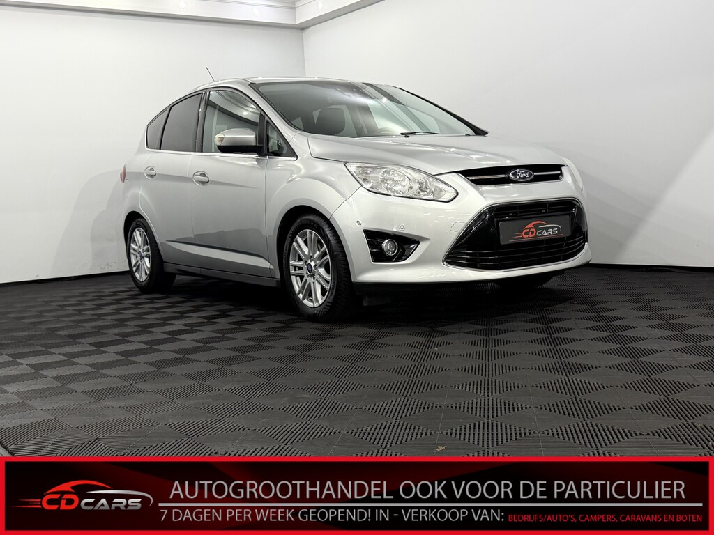 Ford C-Max 1.0 Titanium Camera, Navi, Cruise control, Keyless start, Stoelverwarming, Lichtmetalen velgen
