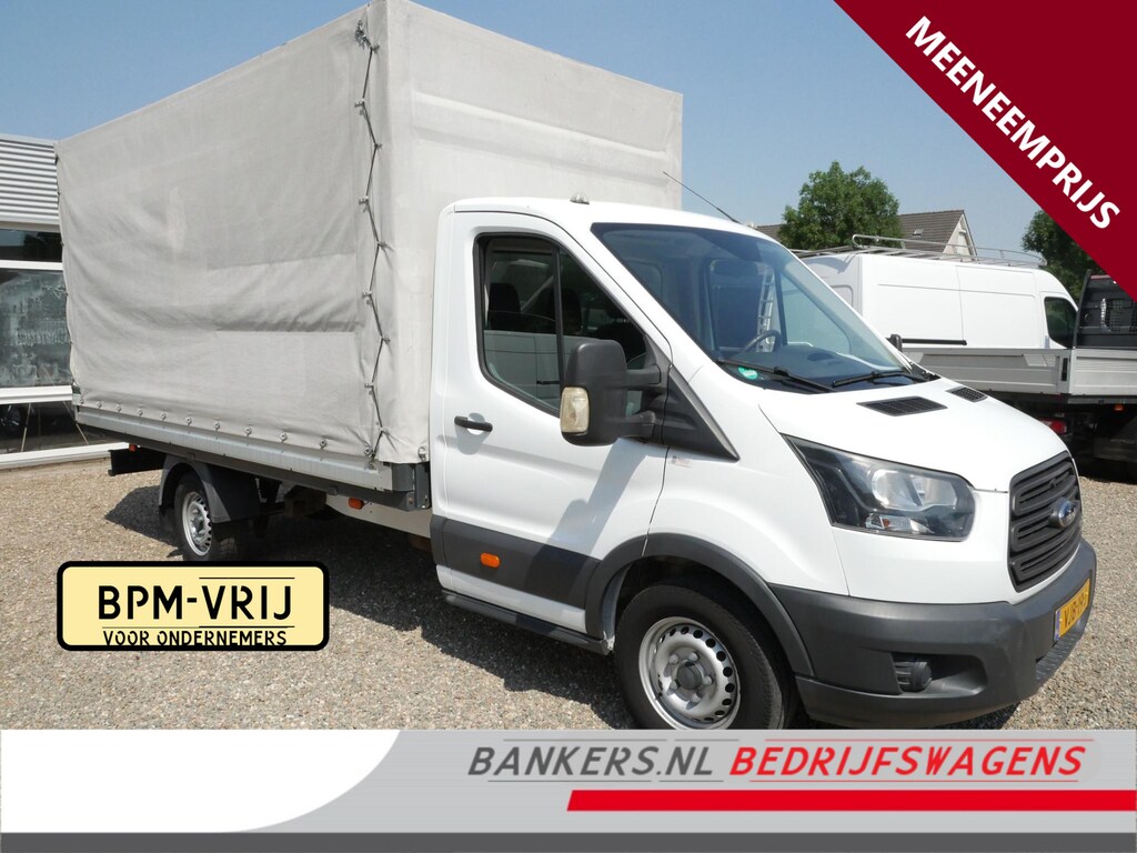 Ford Transit 350 2.0 TDCI 130PK Huifwagen MEENEEMPRIJS