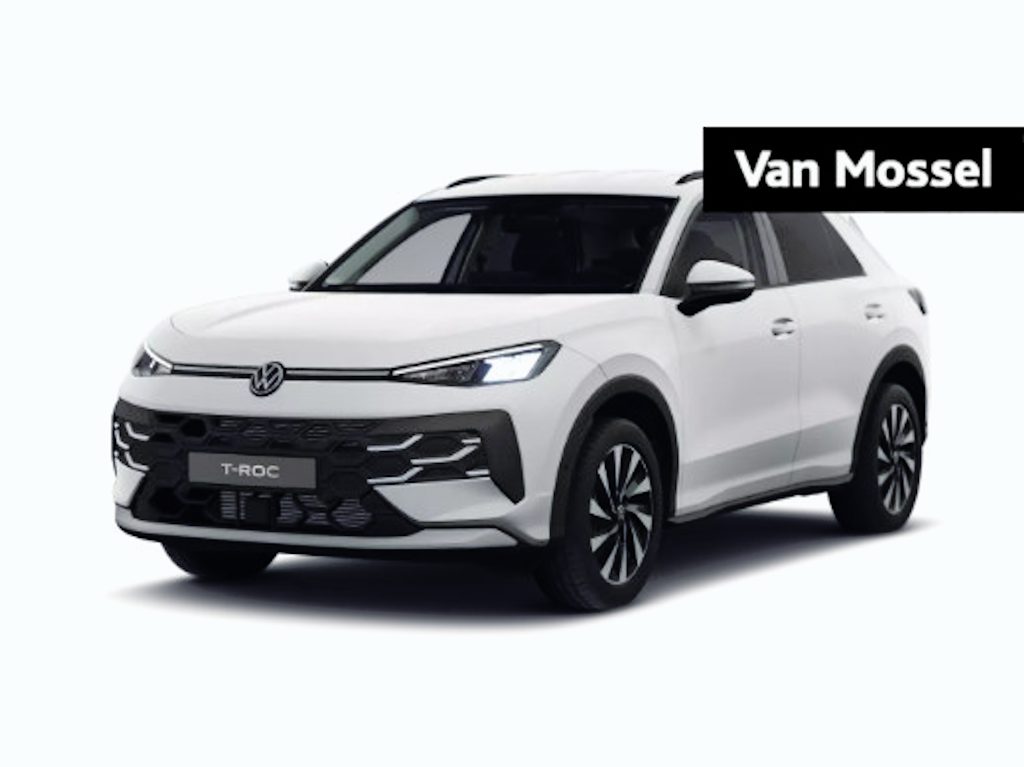 Volkswagen T-Roc 1.5 eTsi Life First Edition 116 PK | Automaat | Stoelverwarming | LED Koplampen | 17" Lichtmetalen velgen | Camera | Parkeersensoren | Android Auto | Apple Carplay | Adaptive cruise control | Stuurverwarming |