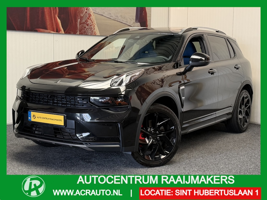 Lynk & Co 01 1.5 MY23 BLACK LINE PREMIUM RODE REMKLAUWEN ZWARTE HEMEL 360 CAMERA ADAPTIVE CRUISE CONTROL PANORAMA SCHUIF/KANTELDAK APPLE CARPLAY/ANDROID ZEER MOOI !!