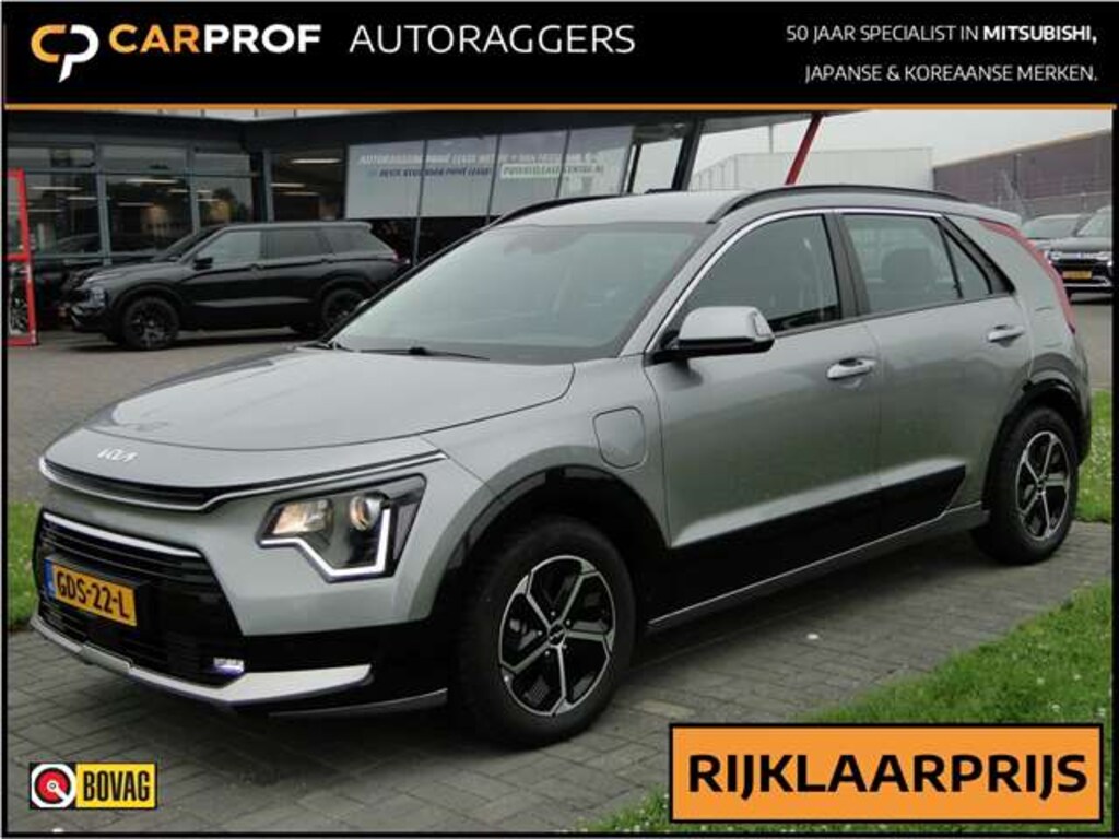Kia Niro Hybrid PHEV 1.6 GDi Dynamic Trekhaak . Stoel & stuurverwarming . Navi . Nieuw model! Plug-In